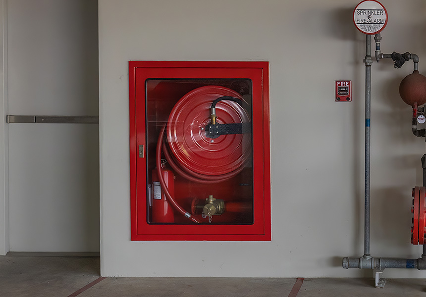 صندوق صنبور إطفاء الحرائق